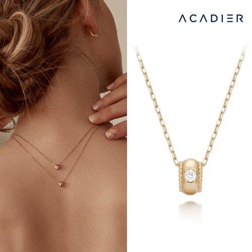 [14K] 뉴클래식 써클 목걸이