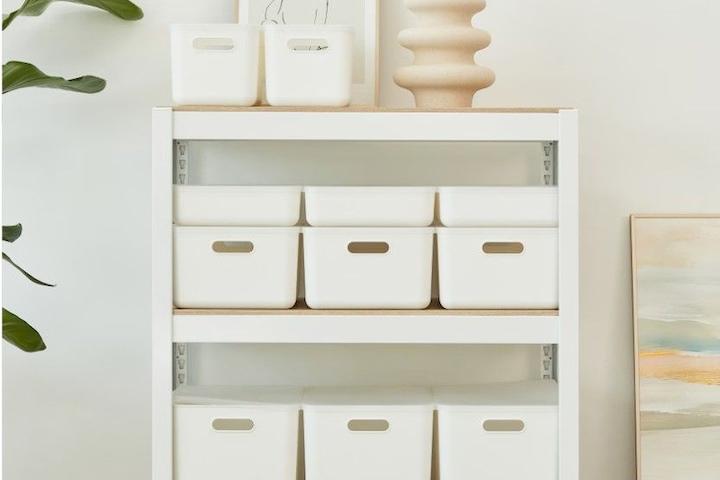 다용도 수납정리함 팬트리 정리 리빙박스 5size 5color