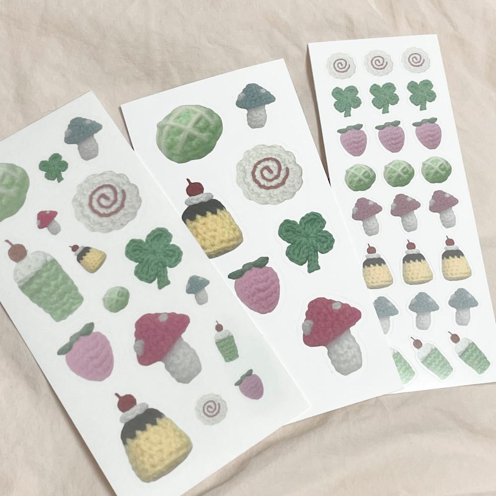 [booO0m!⋆부움마켓] sticker (3types)
