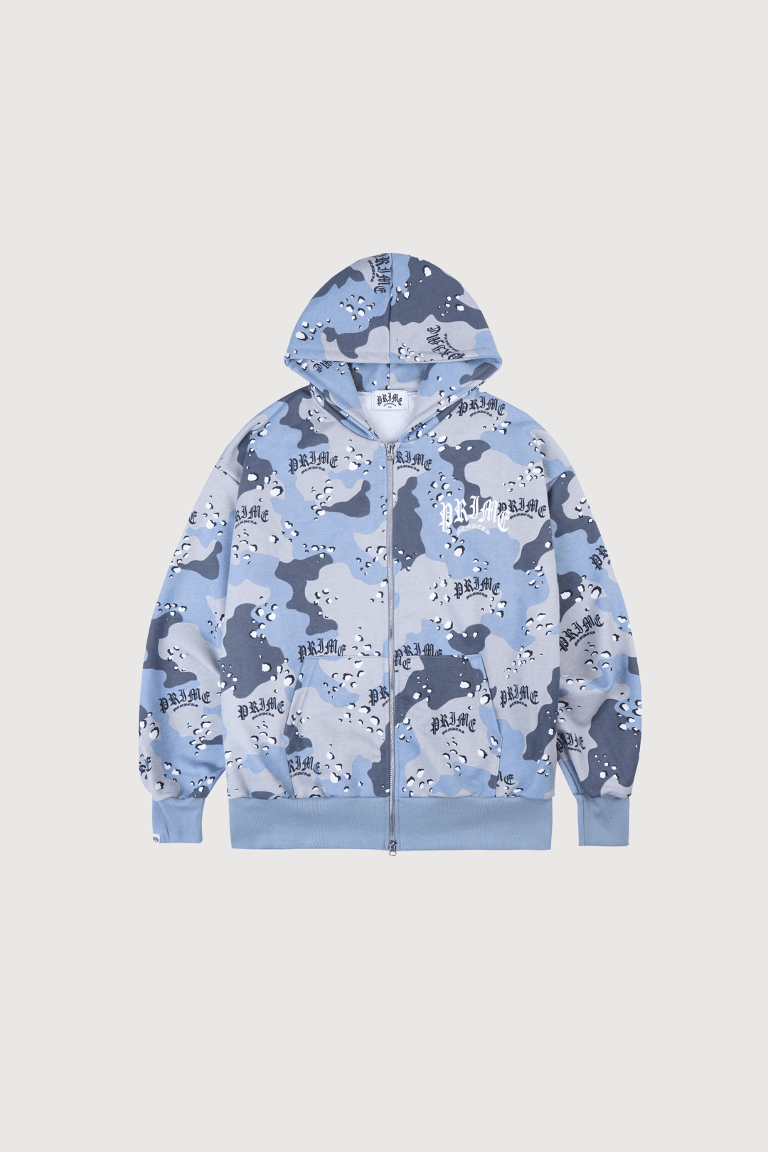 Desert Camo Zip-Up Blue