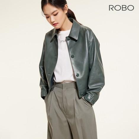 [론칭 399,000원]이태리 램스킨 베지터블 레더 볼륨자켓