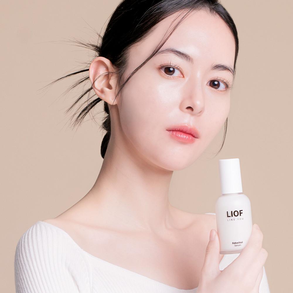 리오프 바쿠치올 비타민C 앰플 세럼 50ml 레티놀 모공 수분 히알루론산 미백 주름 에센스