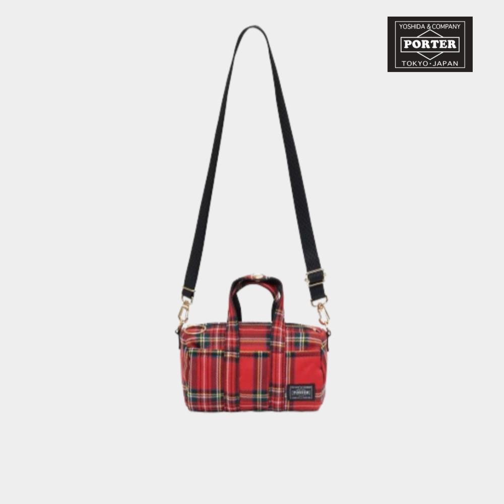 요시다포터 하울 타탄 HOWL TARTAN 보스턴백 미니
