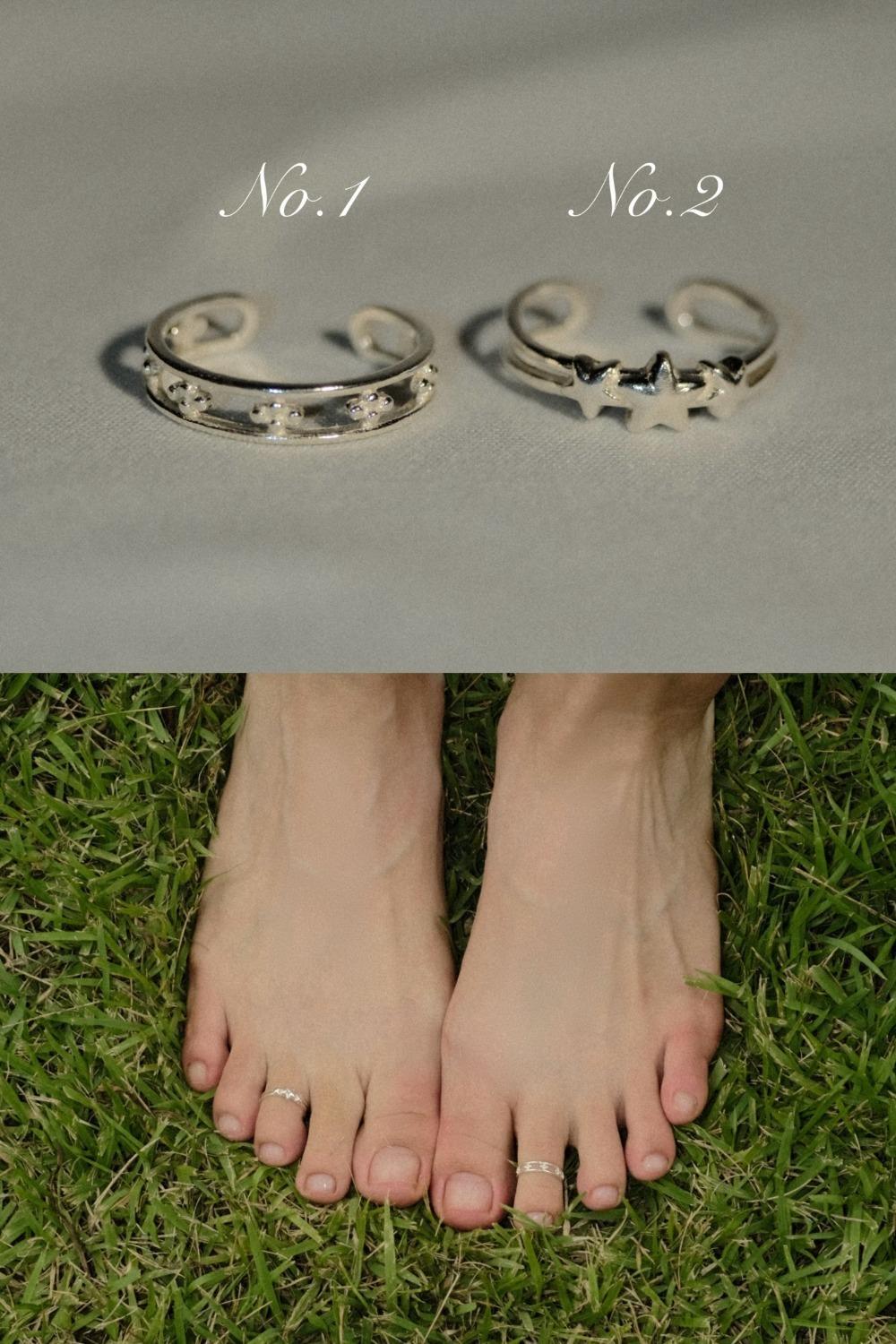 BABY SPARKLE TOE RING