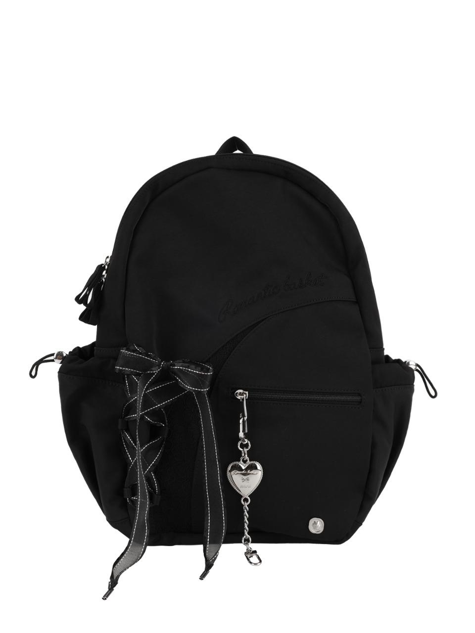 Romantique sneaker backpack_black