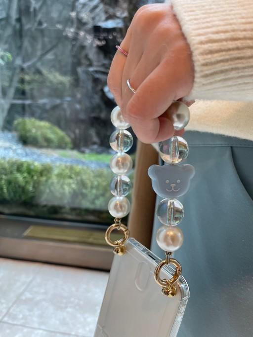 (6컬러)🧸곰돌왕구슬폰스트랩