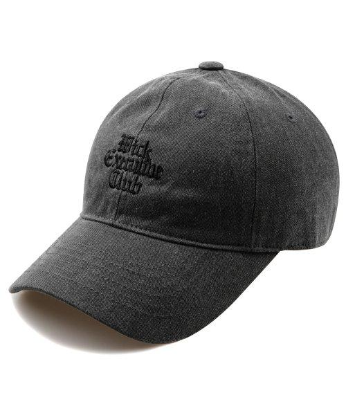 Executive 클래식 피그먼트 워싱 볼캡-차콜