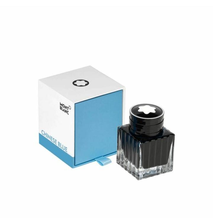 [티몬] Montblanc Fountain Pen Chinese Blue Ink 30 ml Bottle New in Box 119571