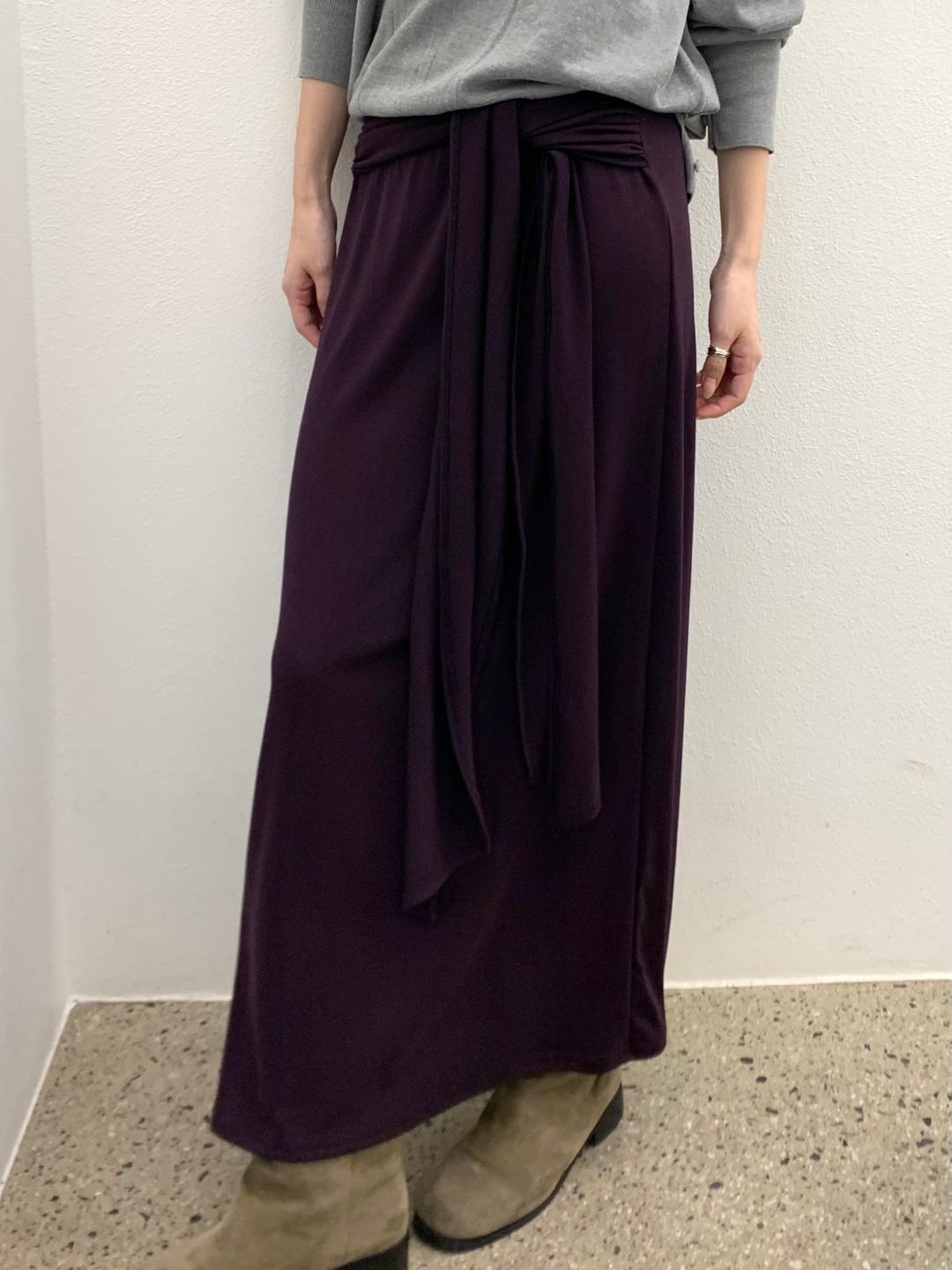 twist banding skirt (2col)