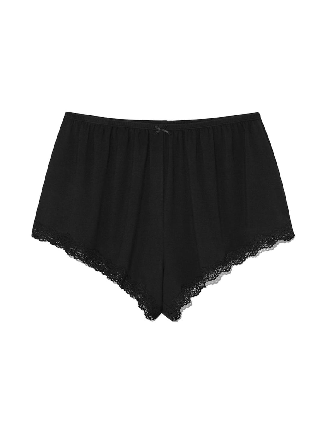 LACE BREEZE SHORTS (BLACK)
