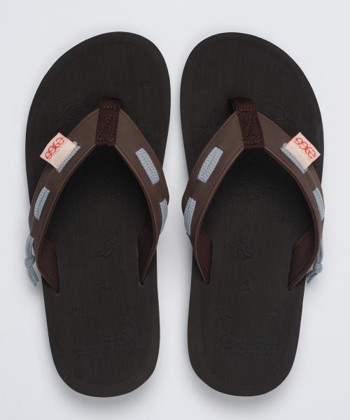 FEROA 플리플랍 - 브라운민트