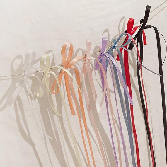 [자체제작/무배♥]앙뜨 발레코어리본헤어핀2set(롱type/당일발송)