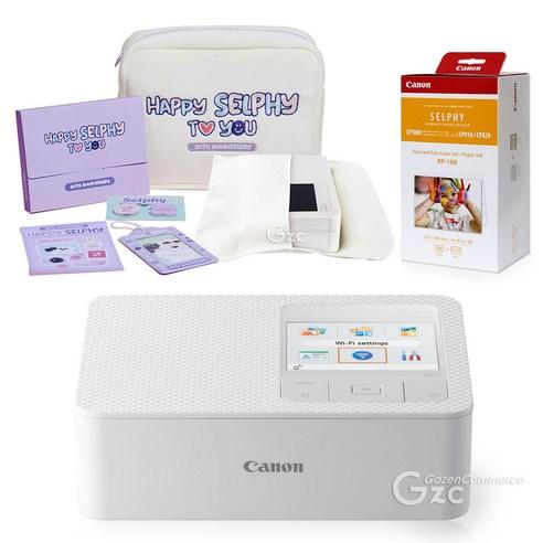 캐논 셀피 CP1500 + 인화지 108매 + 잉크 + 가젠파우치(포켓형) + 20주년 패키지