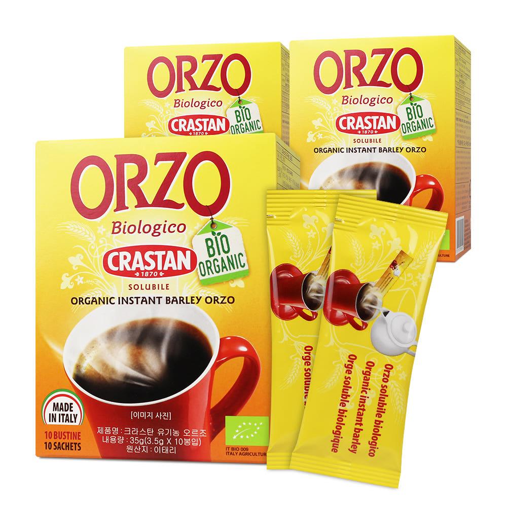 유기농 오르조 보리차 디카페인 보리 커피 임산부 카페인없는 차 워터 10개입, 3개