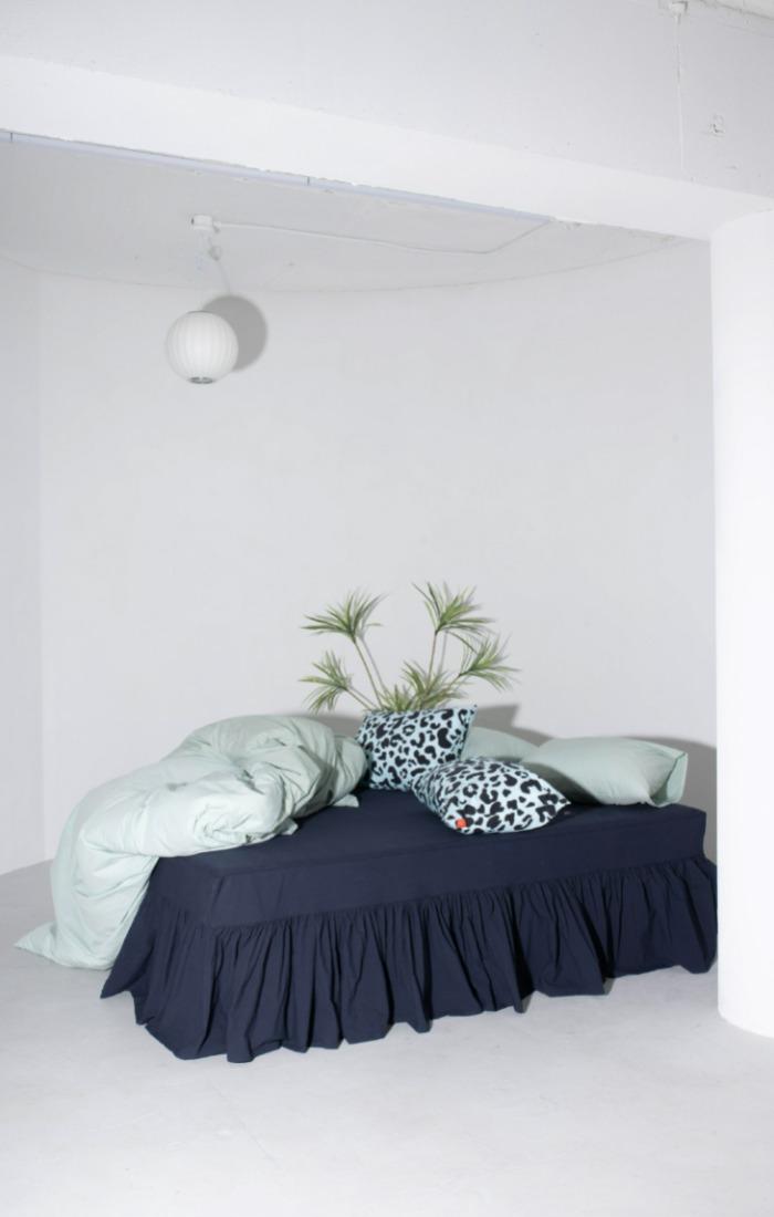 포그 그린 이불커버