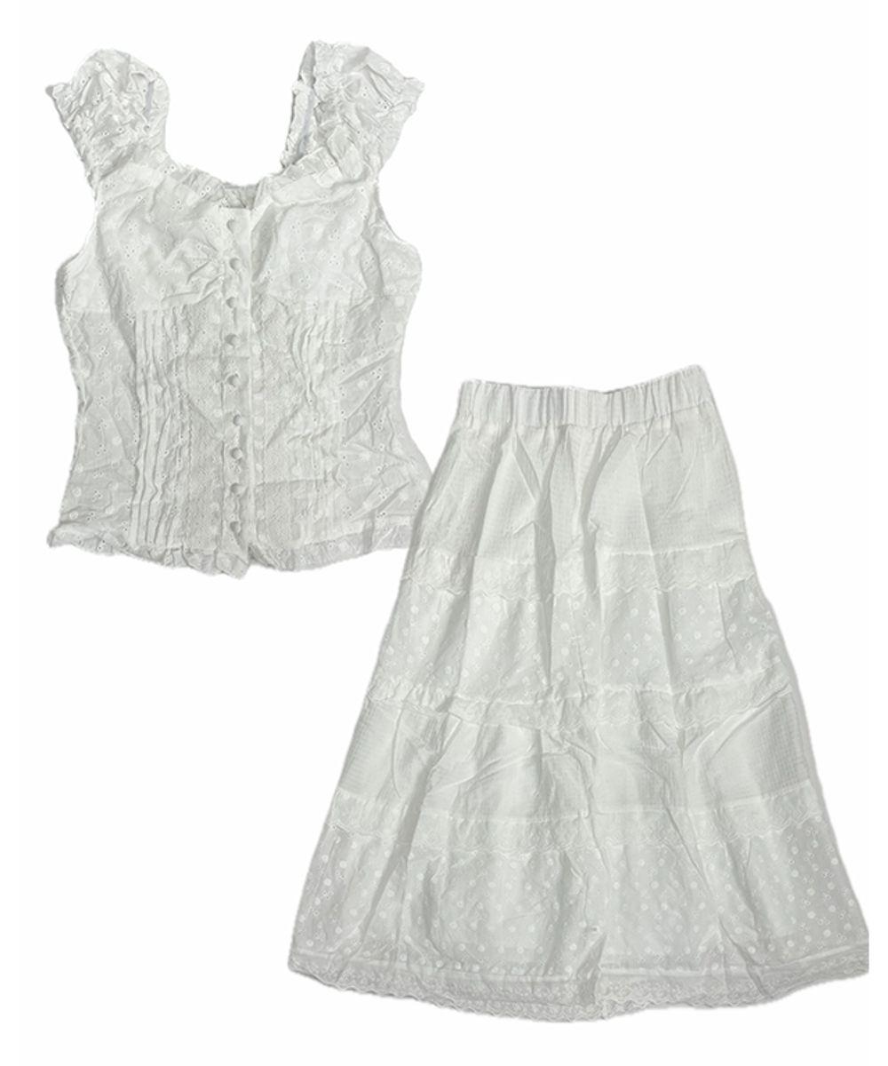앤챈 0055 - [Set] Fairy lace two-piece