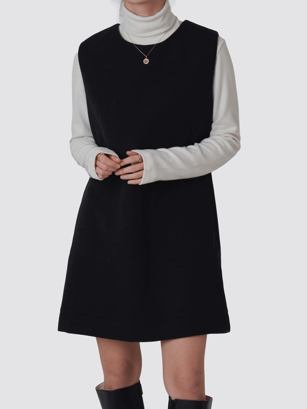 드 메리 트위드 원피스 2color