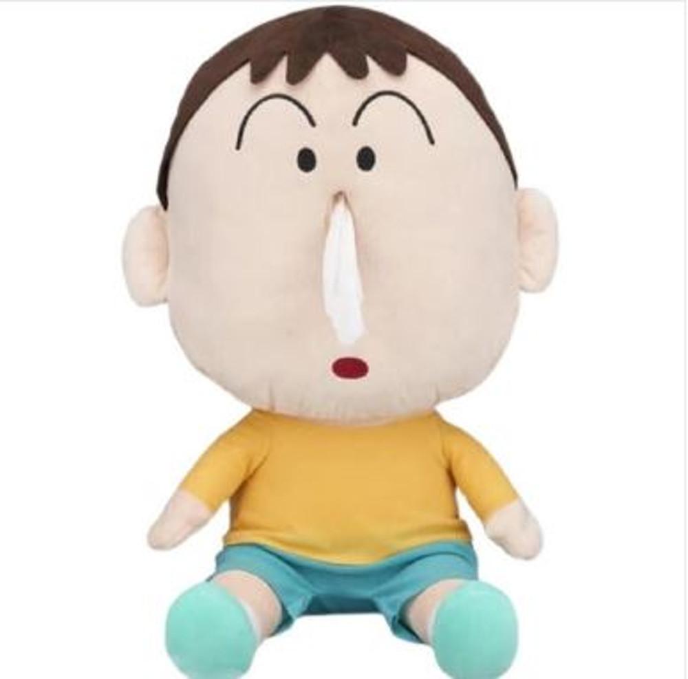 맹구 모양 휴지케이스 인형 짱구 두루마리 티슈케이스