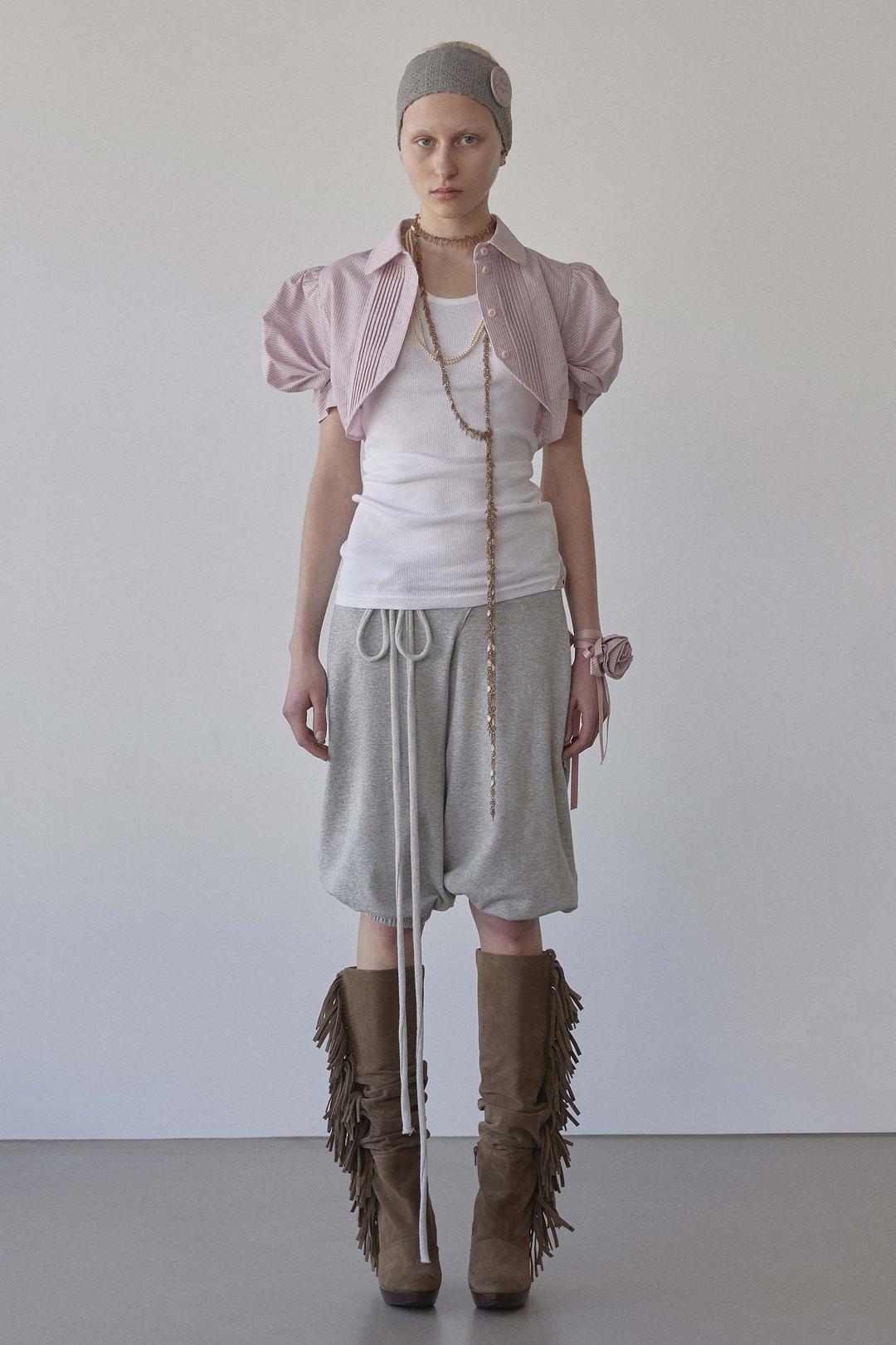 Rosetta Baby Shirt Pink Stripe