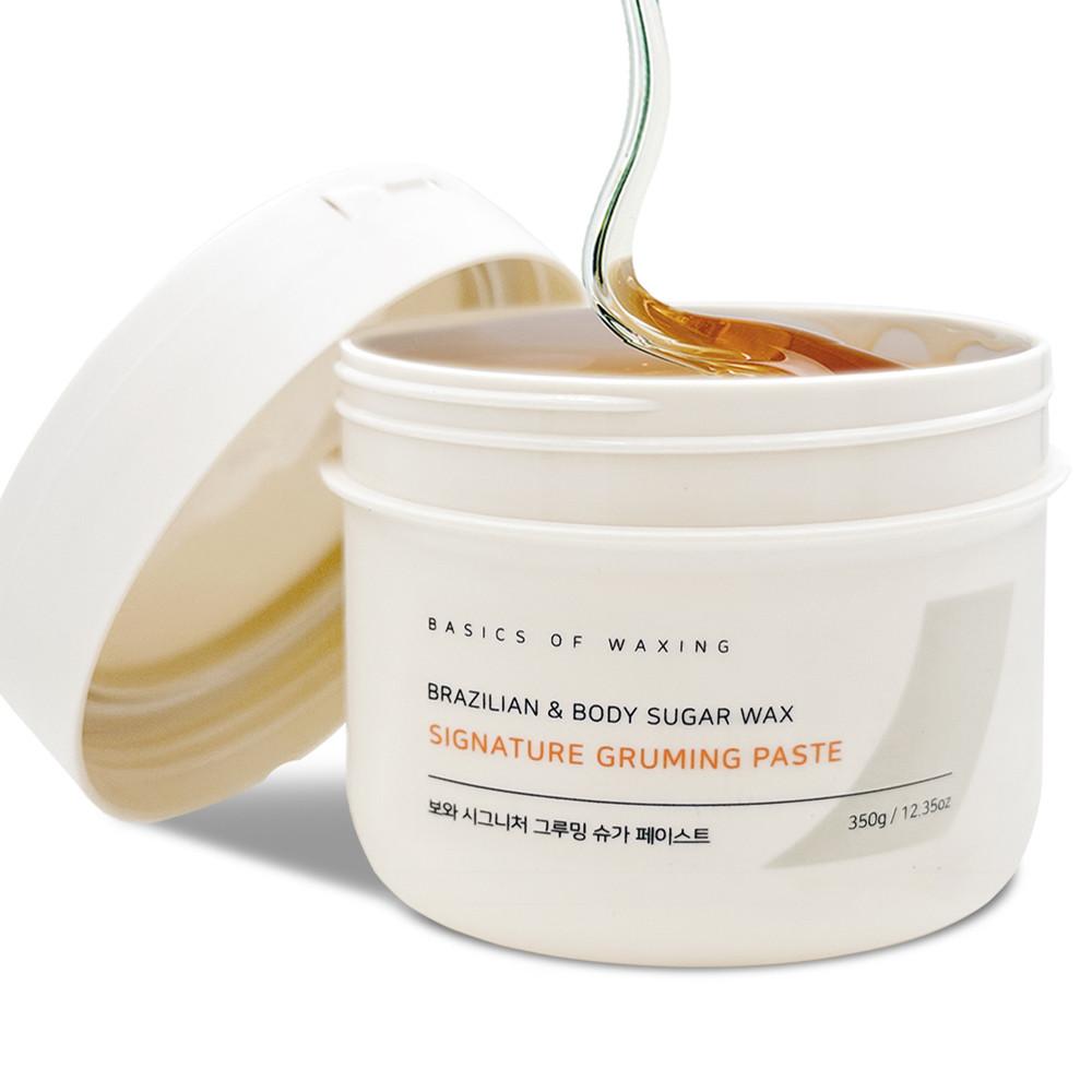 슈가링왁스 국산 전문가용 보와 왁싱몬스터 350g 셀프 제모 초저자극 슈거링