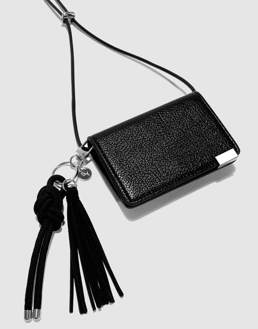 tip fold minimal wallet bag & knot keyring