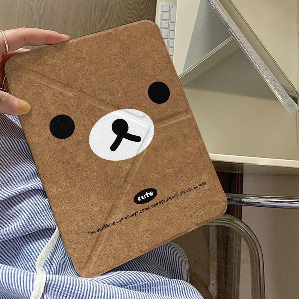 귀여운 리락쿠마 아이패드 케이스 파우치 11인치 프로 6세대 에어 5세대 10.9인치