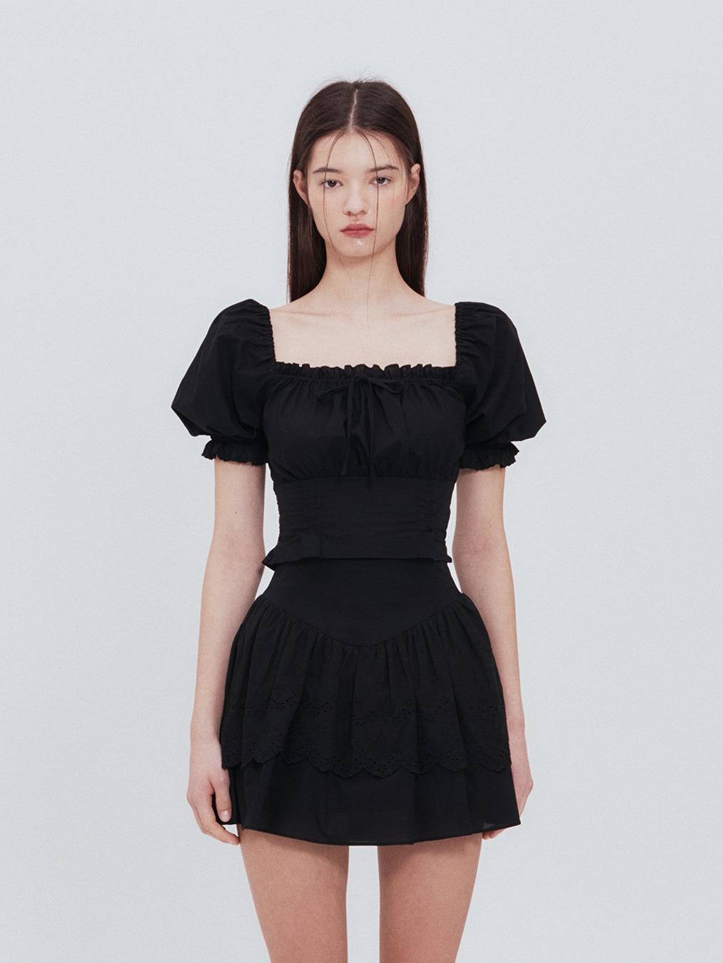 Sarah blouse (Black)