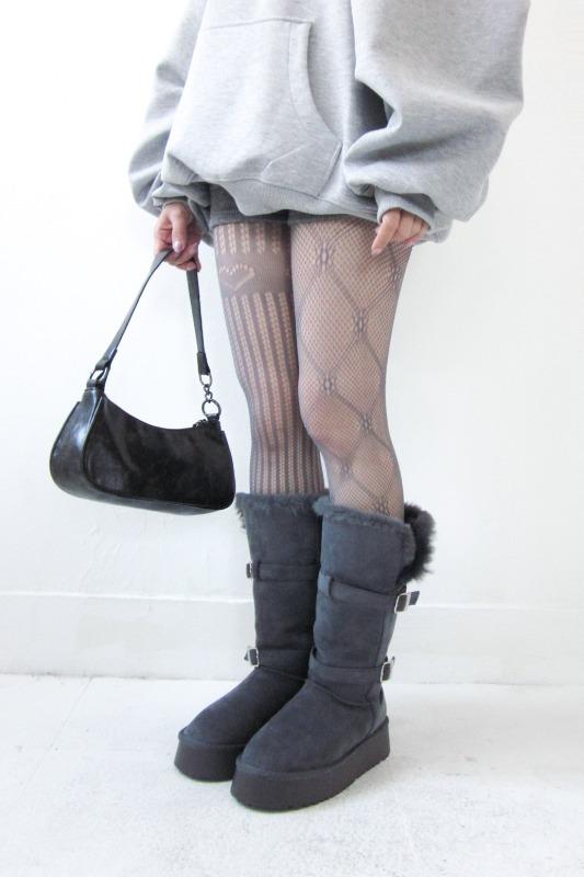 heart unbalance stocking (2color)