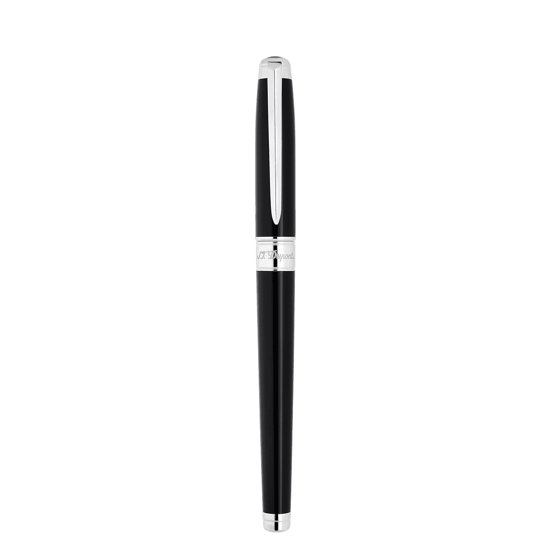 Luxury Writing Instrument | S.T. Dupont Roller Ball Line D Eternity Medium Black and Palladium