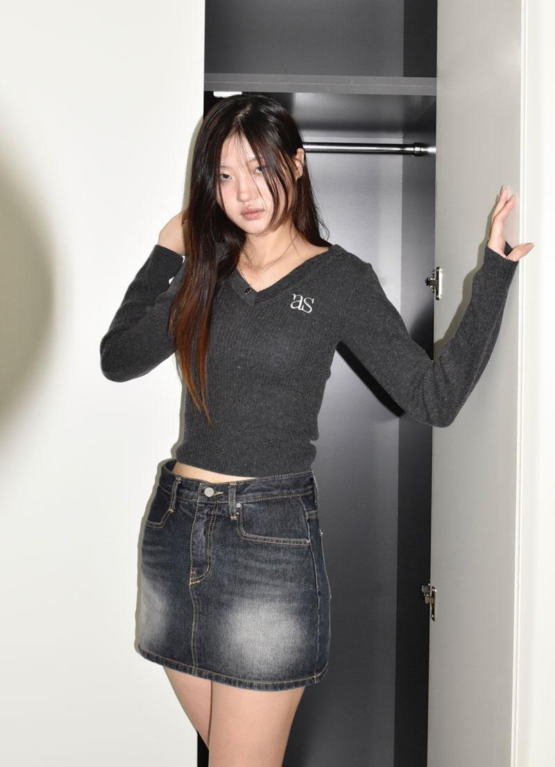 LARA KNIT / CHARCOAL