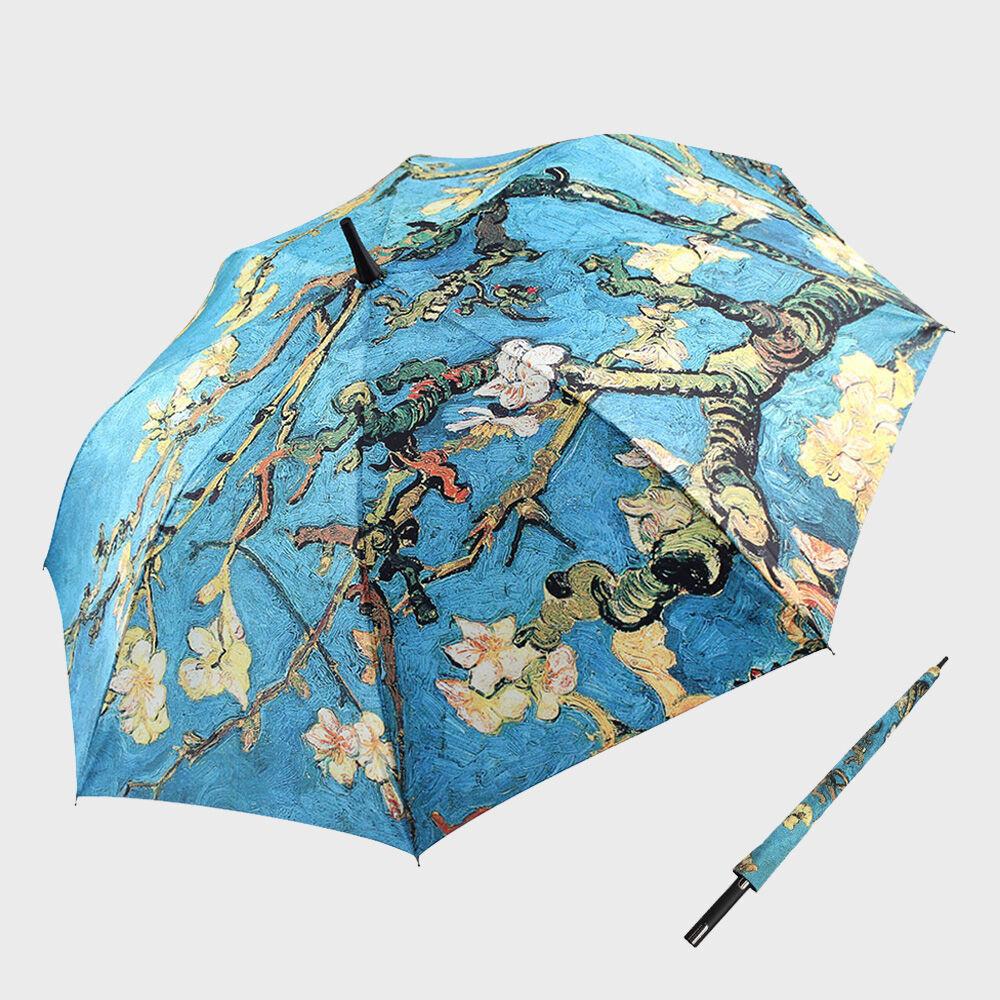 마이다스 65명화 아몬드나무꽃 대형 자동 장우산