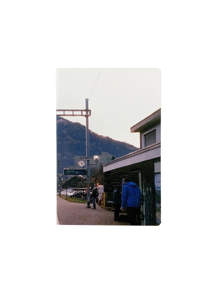 [노트]Blue man leather note