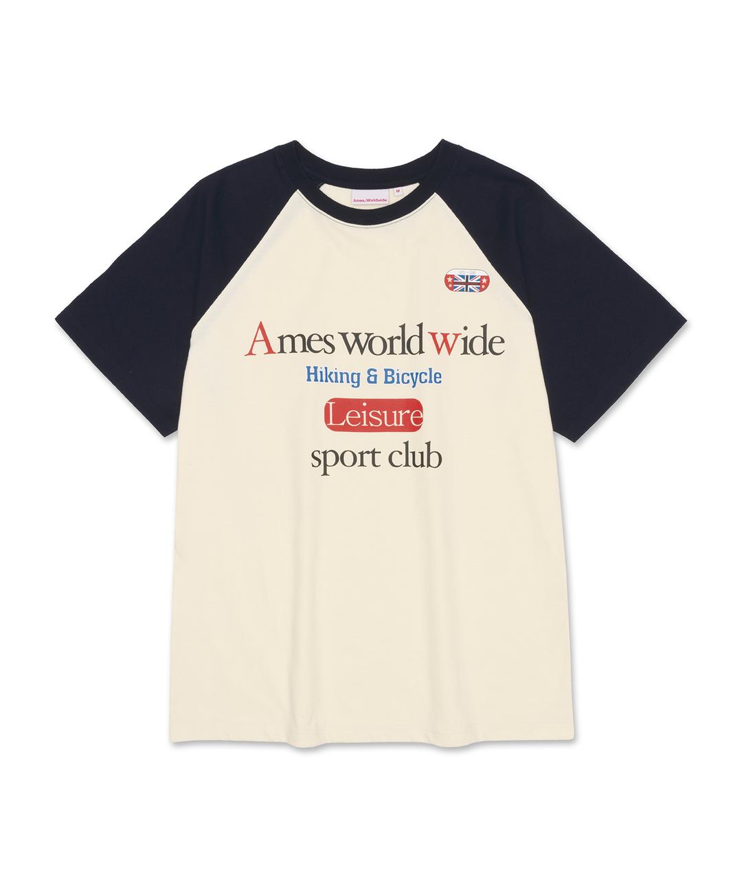CLASSIC LOGO RAGLAN TEE NAVY