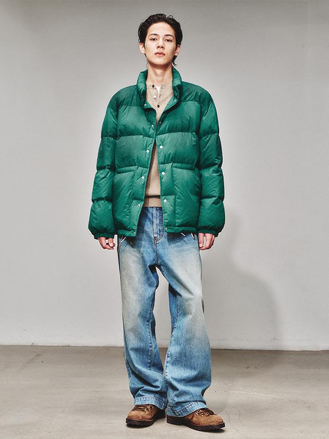 아트 이프 액츠_ Vintage Wide Denim Pants [Washed Blue]