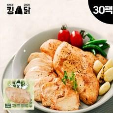 킹닭 스팀허브 닭가슴살 100g x 30팩 냉동 닭가슴살 스팀 닭가슴살 스테이크, 100g, 30개