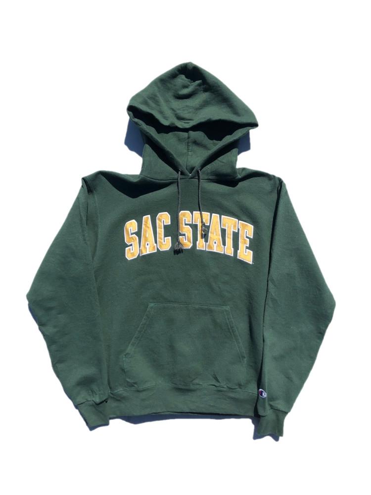 미국 빈티지 챔피온 90's 레터링 기모 후드 티셔츠