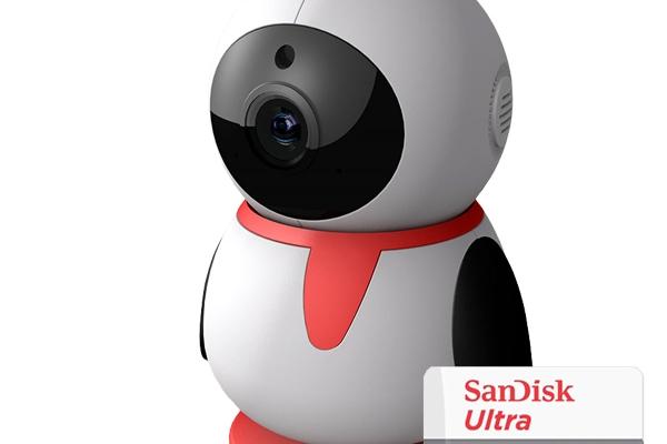 200만화소 회전형 유무선 가정용CCTV 홈 IP카메라 PE204+32GB 포함