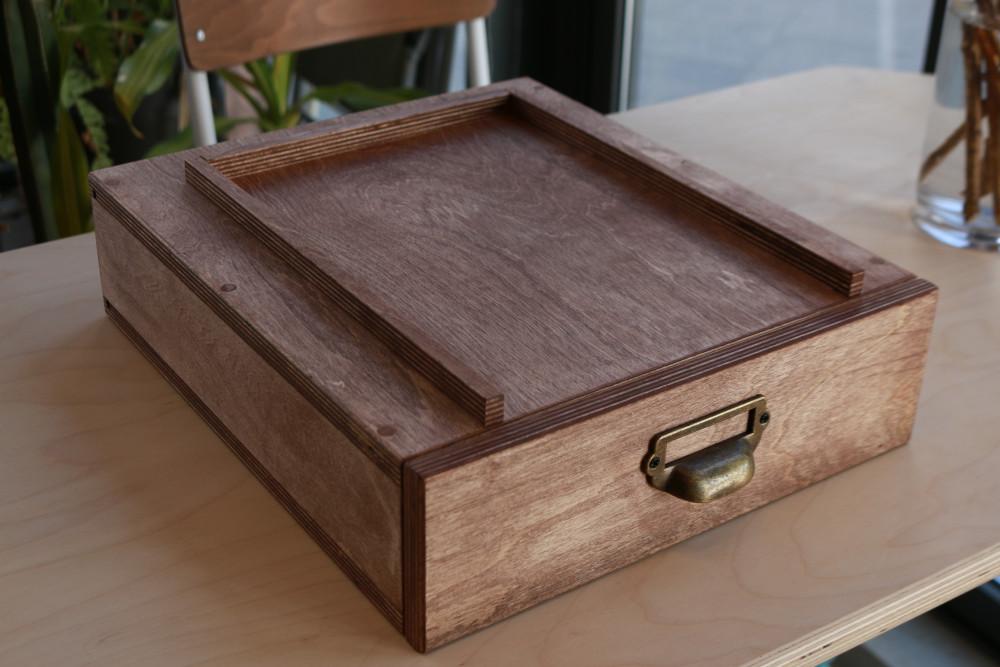 테이블 수납장/서랍 (테이블이젤/거치대 결합 가능)_ 카제랩(Kaze labs)