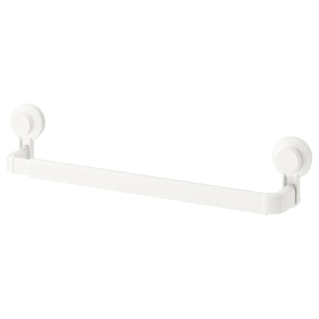 TISKEN Porte-serviette à ventouse - blanc