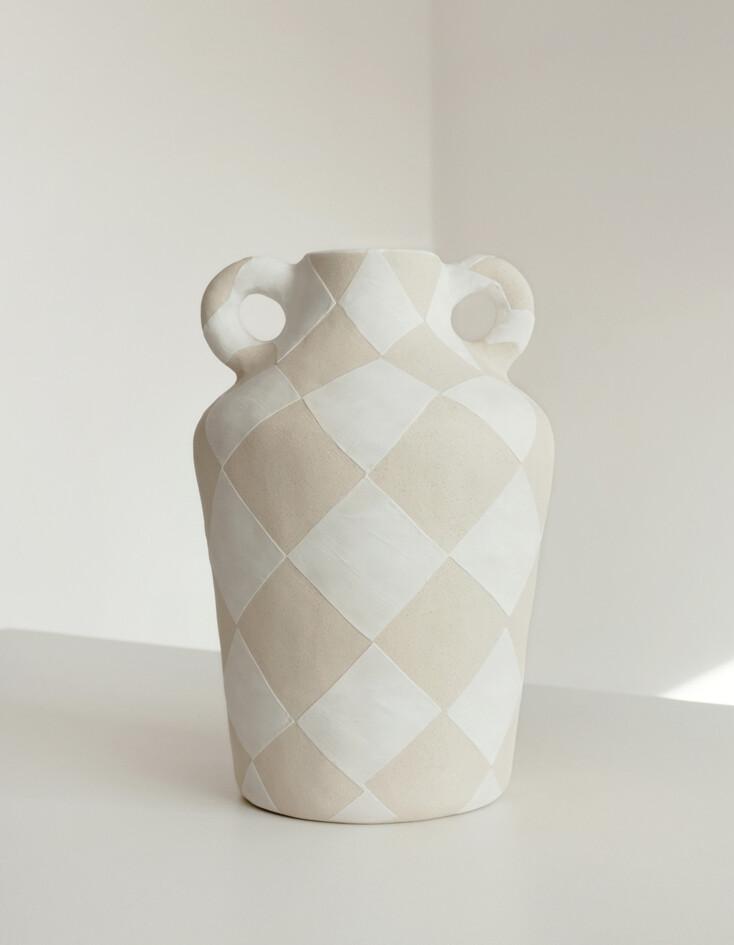 Checkered Vase