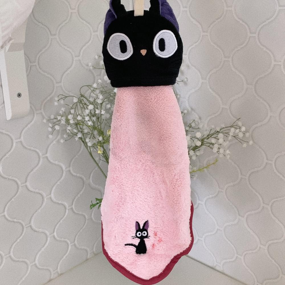 (마녀배달부 키키) 지지 마이크로 고리 핸드타월