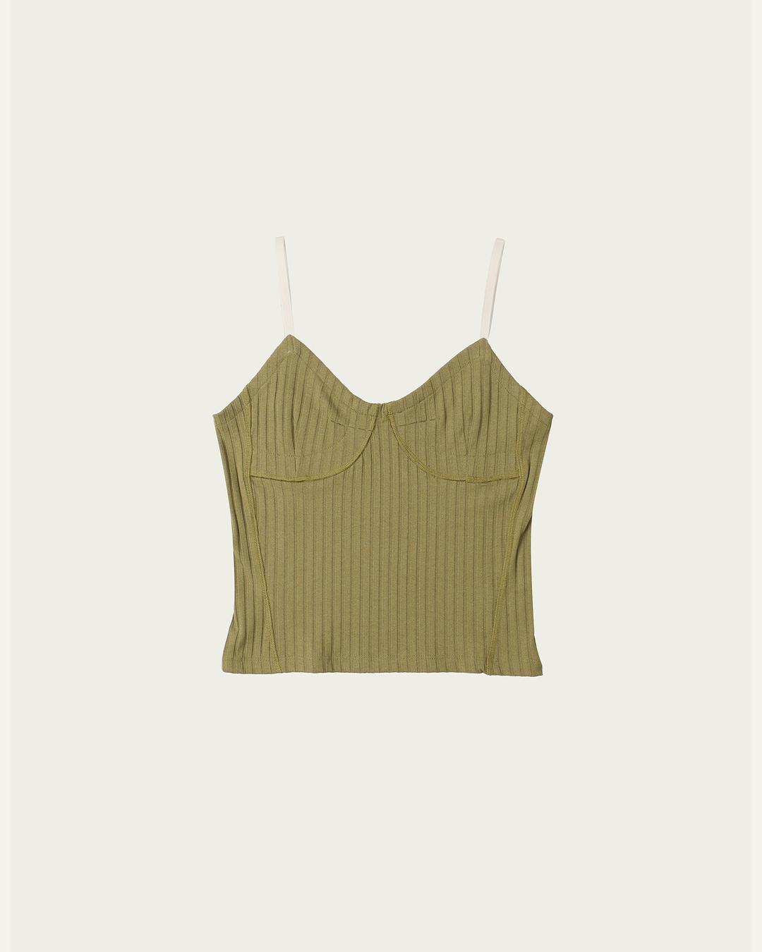 Tulip Sleeveless - Olive
