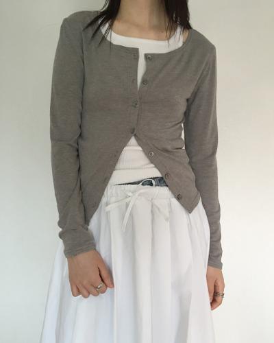 더기 [오늘출발/BEST]썸머 후들 가디건 (6color) *그레이, 블랙, 아이보리 당일 발송 가능! *크림 옐로우 6월 7일 부터 순차 발송 가능!