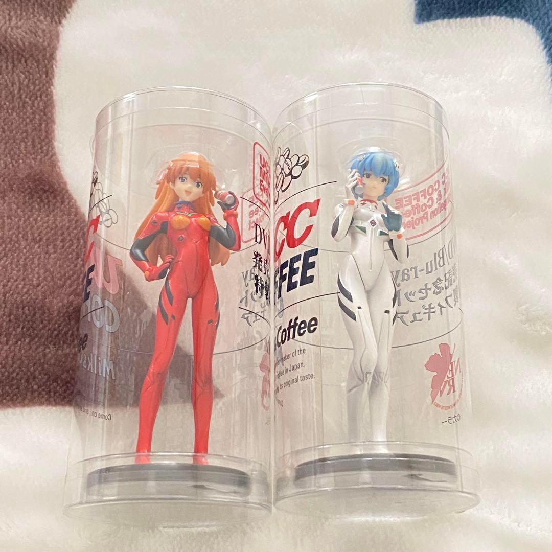 UCC エヴァンゲリオン 綾波レイ アスカ フィギュア セット