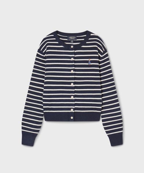 Steve Rayon R-neck Cardigan / WHCKG2342F