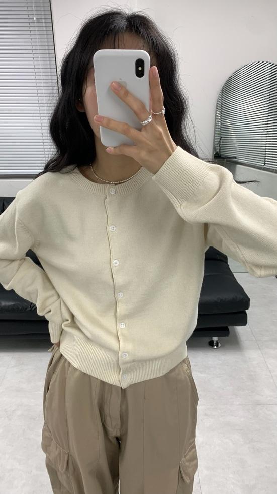 round-neck basic knit cd (4C)