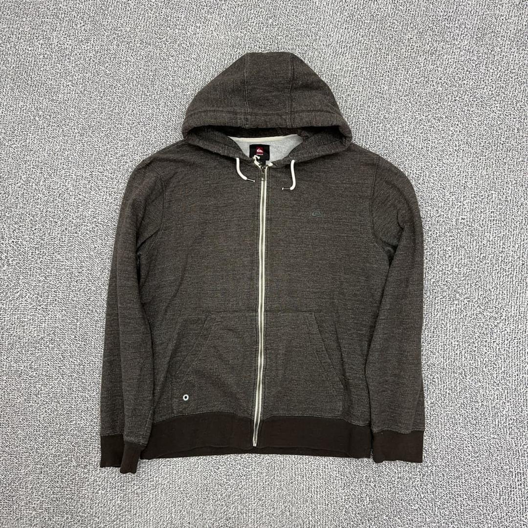 퀵실버 브라운 후드집업 L | 후루츠패밀리