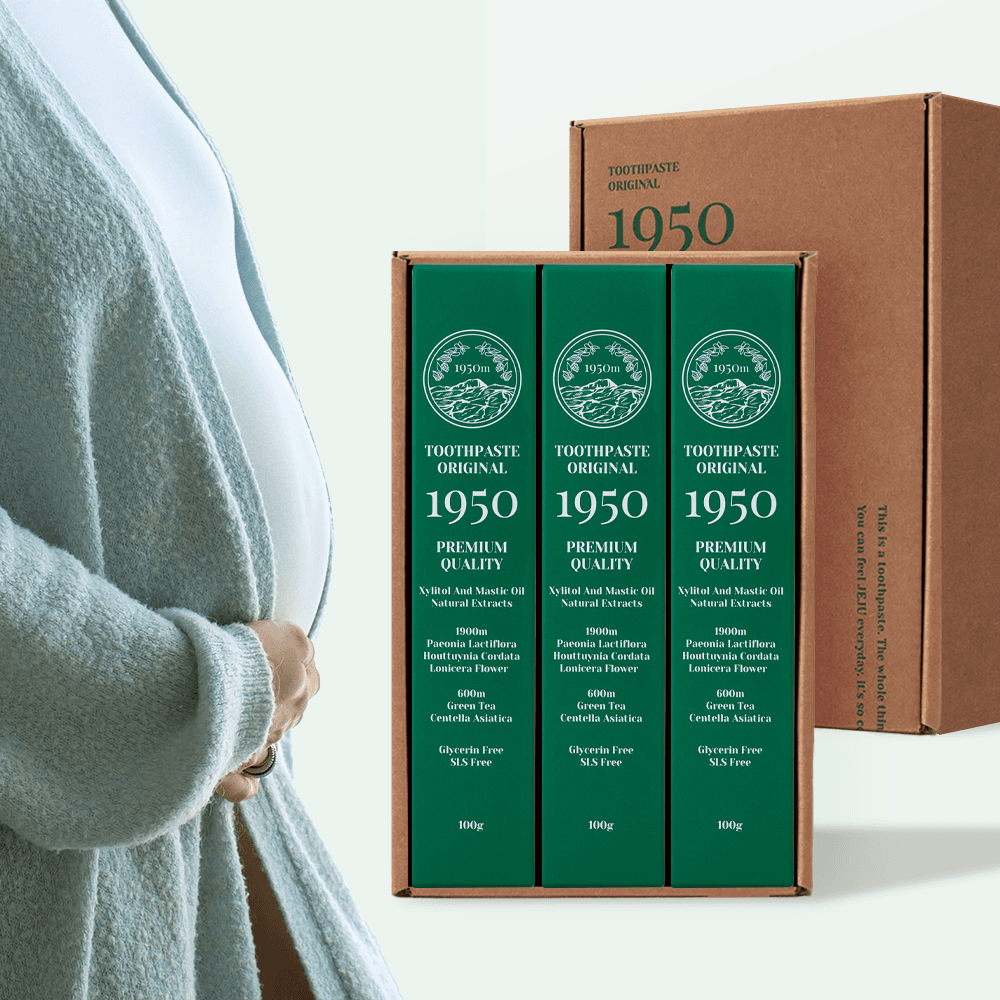 [임신선물/출산선물] 제주의 자연을 담은 치약 1950 오리지널 그린 3개 세트
