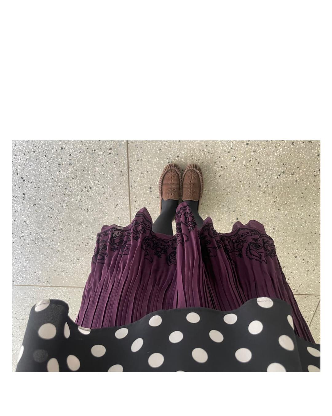 Paisley pattern skirt | 후루츠패밀리