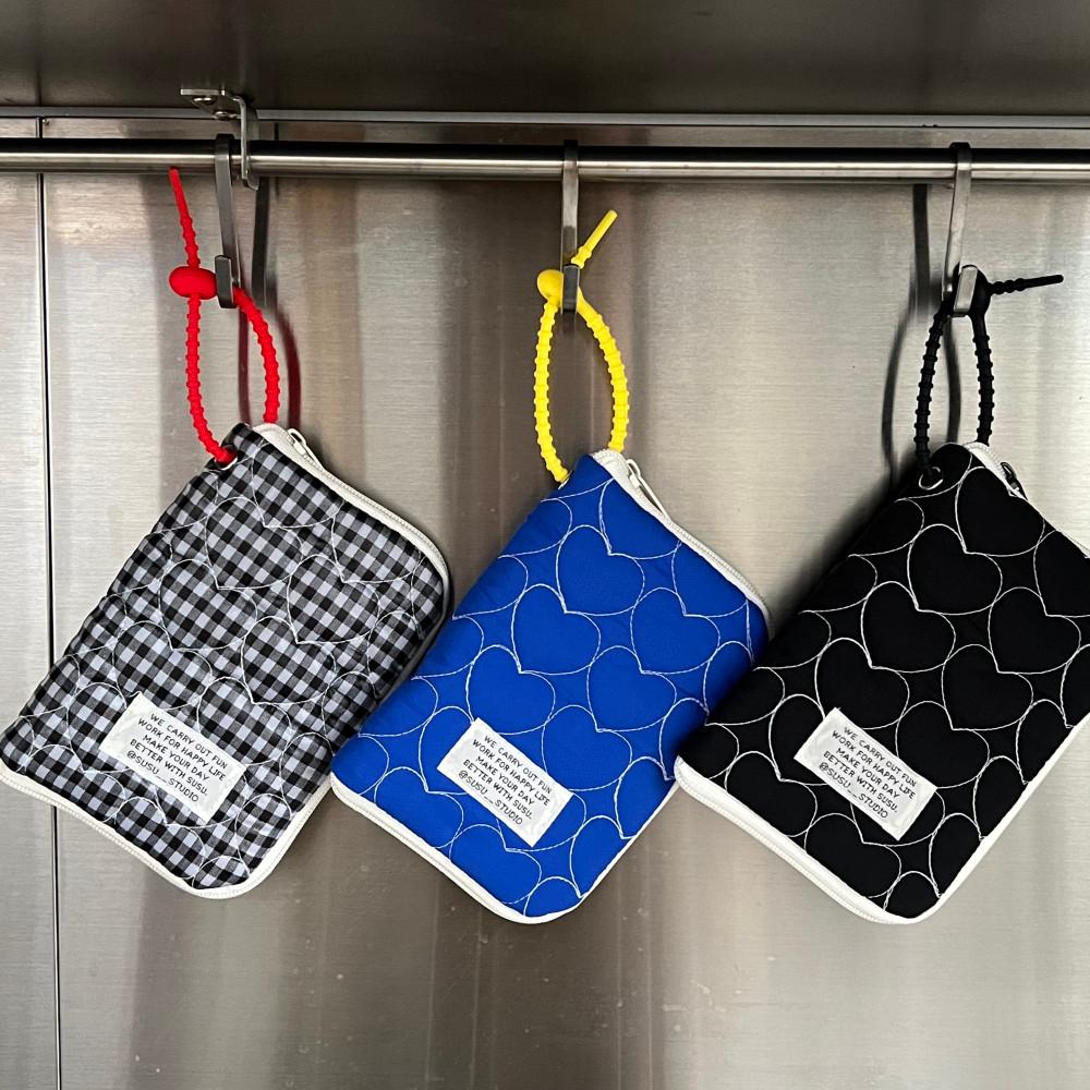 1차마감(9월5일 발송) /2차 9월말 오픈예정 / 하트 여권케이스  여권파우치 하트파우치 카드동전지갑